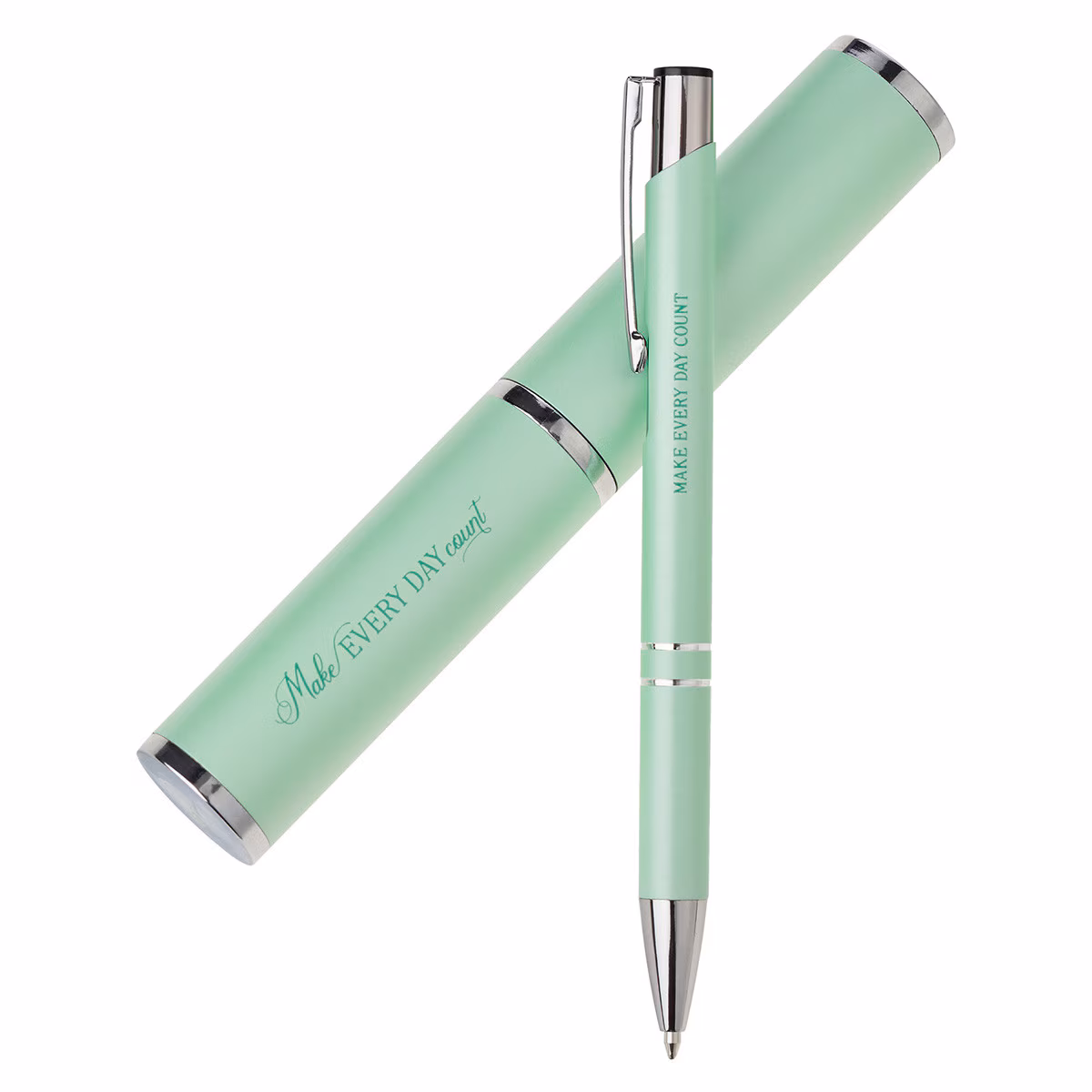 make every day count spring mint pen and case set make every day count spring mint pen and case set